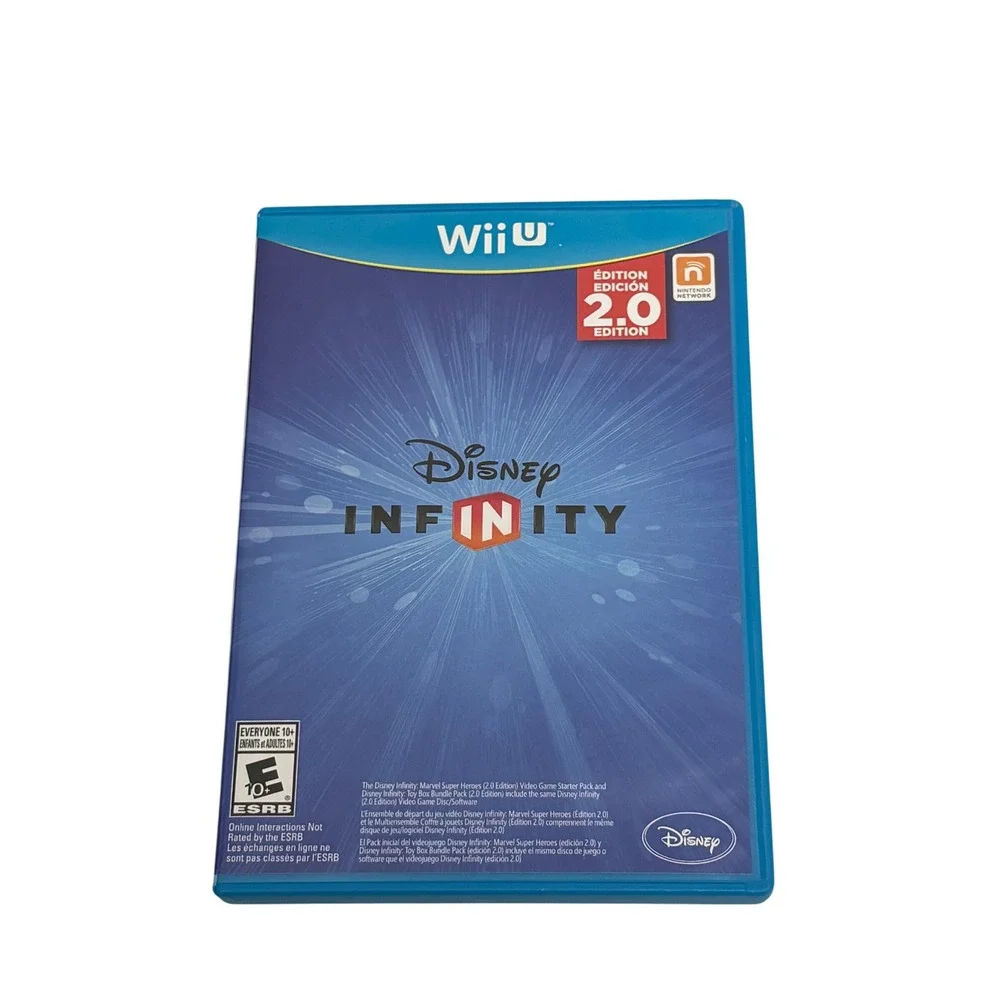 Disney Infinity 2.0 Edition Nintendo Wii U Video Game Marvel Super Heroes CIB